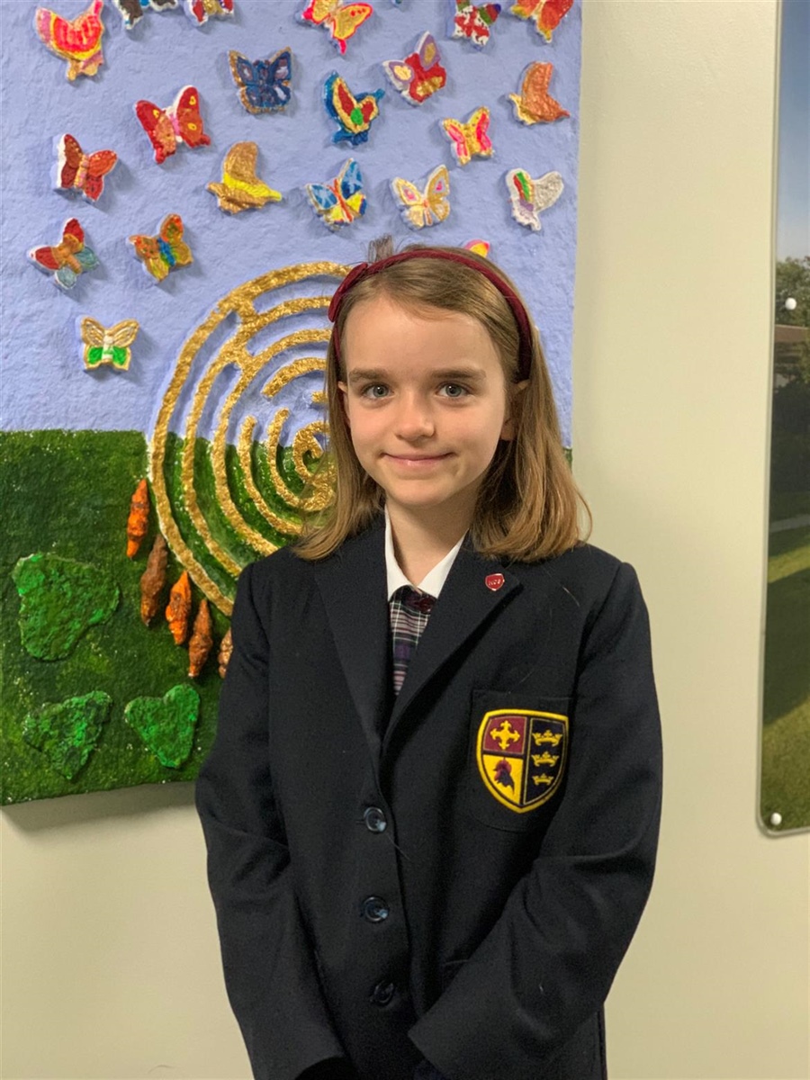 Year 5 Amelie represents HCS in The Society of Heads Animation Competition