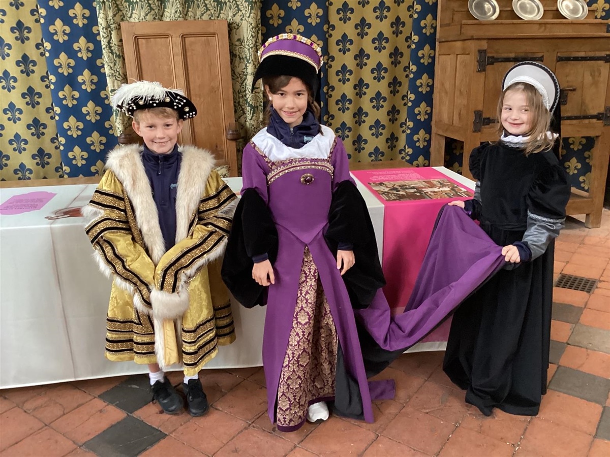 Bringing History to life for Year 4 as they visit Gainsborough Old Hall