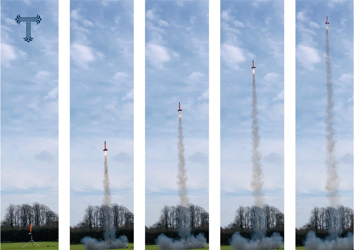 TASA's official rocket launch