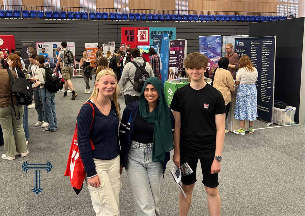 Year 12 students visit UCAS Discovery exhibition
