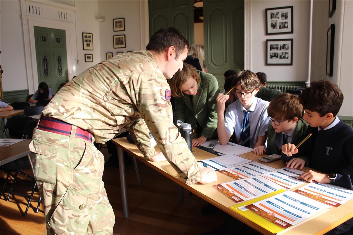 British Army STEM Team visit Tranby