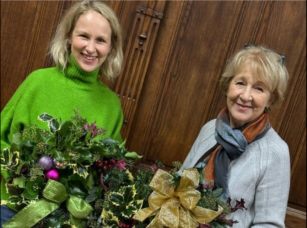 Friends of Tranby raise £650 with Festive Wreath Making Workshop