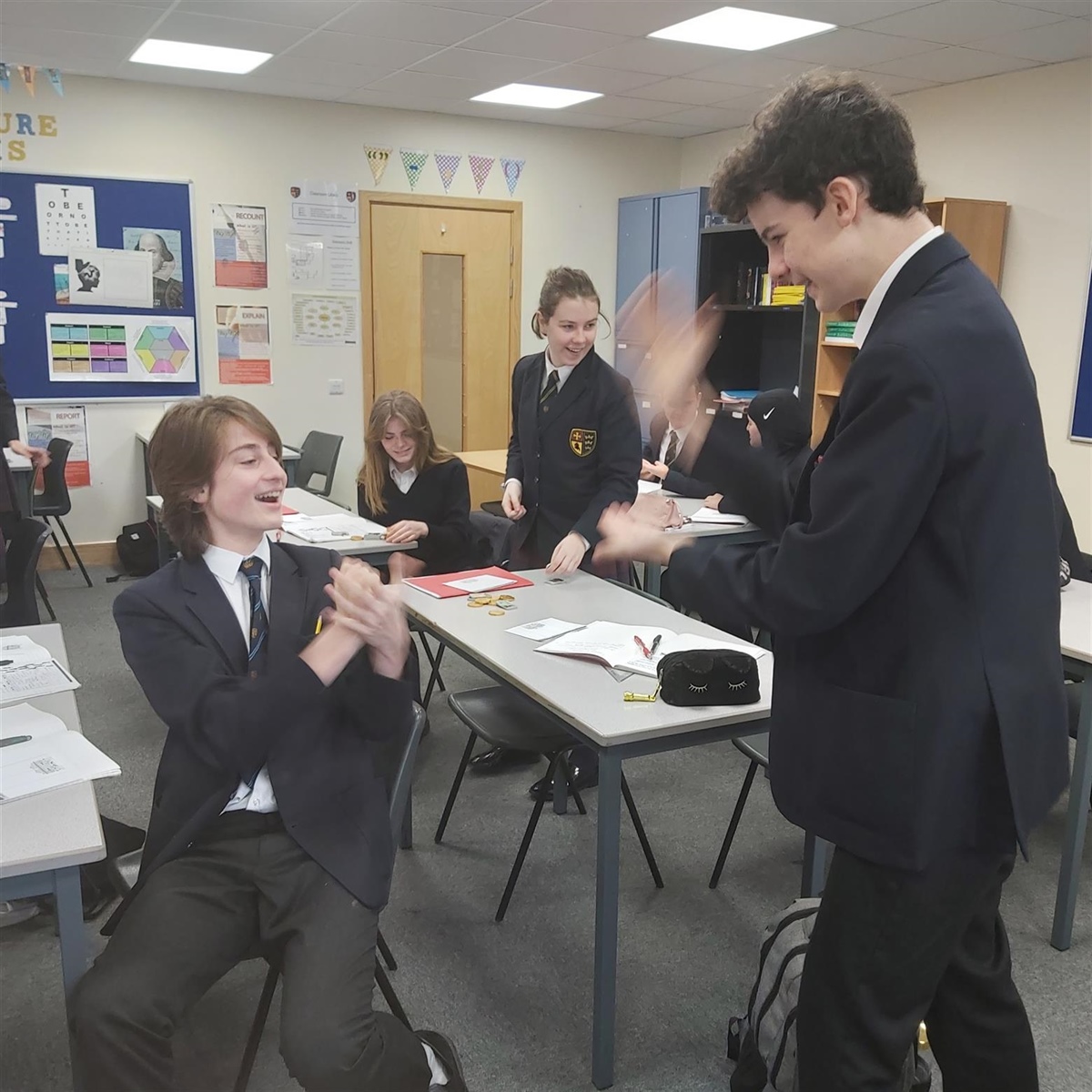 Year 10 students study 'An Inspector Calls' by J.B Priestley