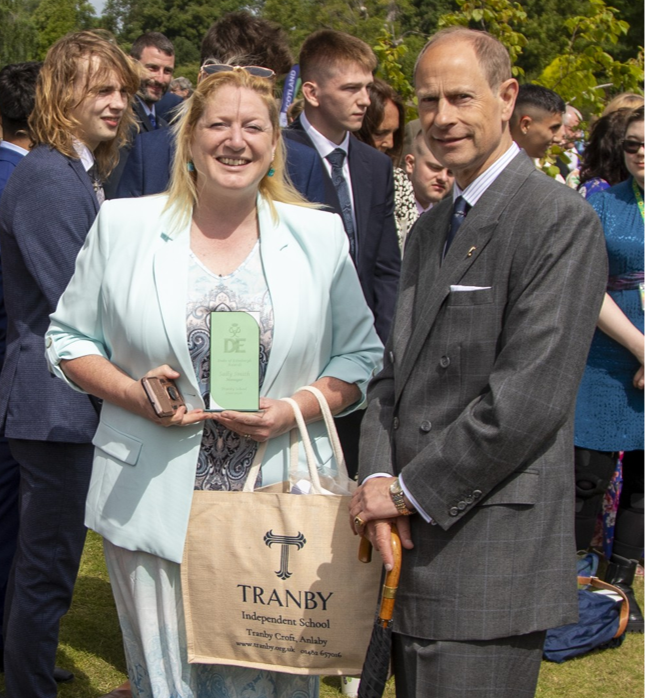 Mrs Smith's remarable contribution to DofE at tranby