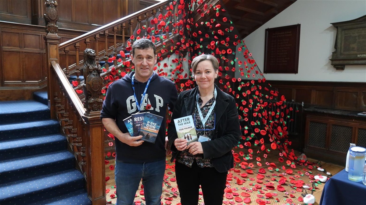 Author Tom Palmer Visits Tranby